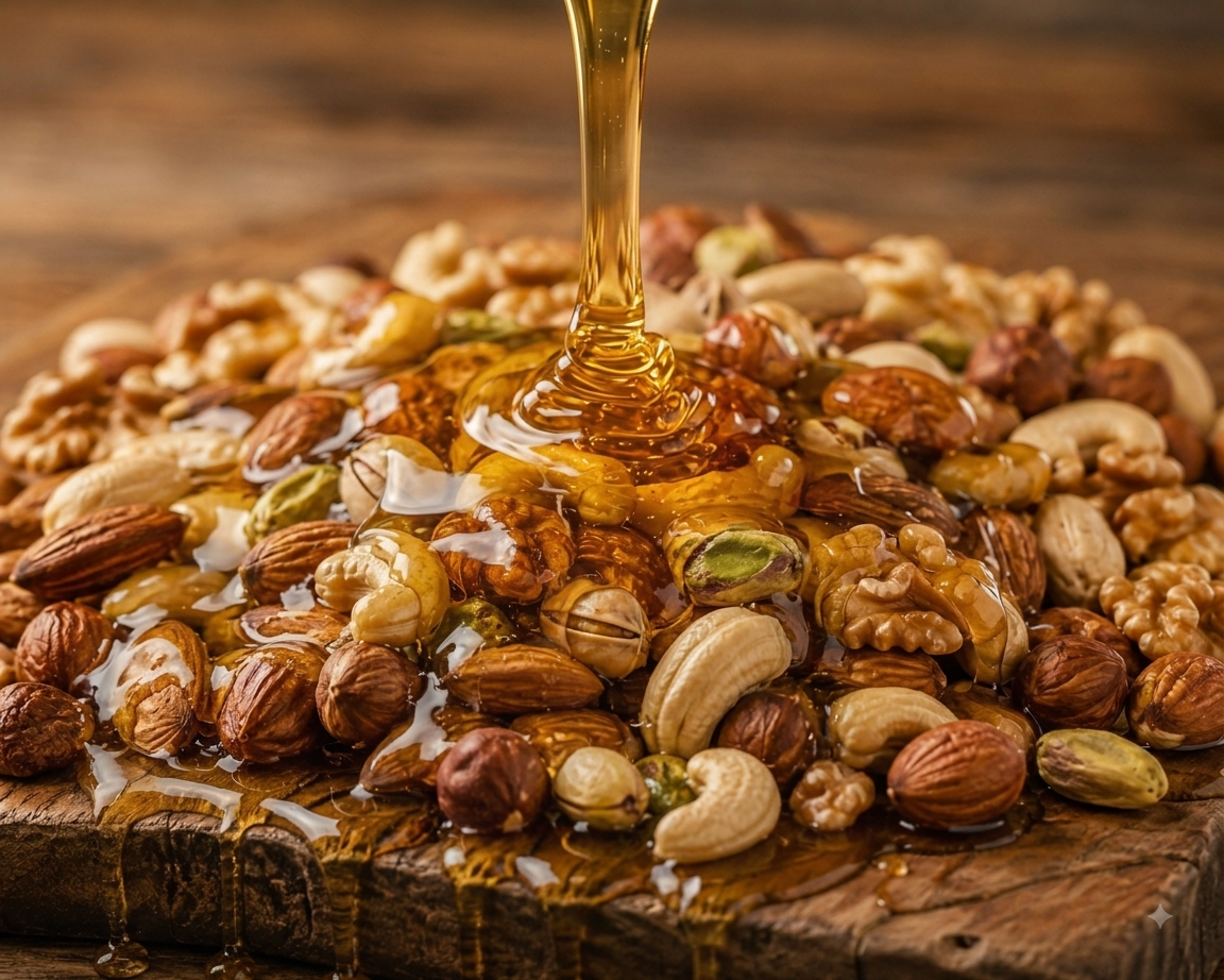 عسل پنج مغز